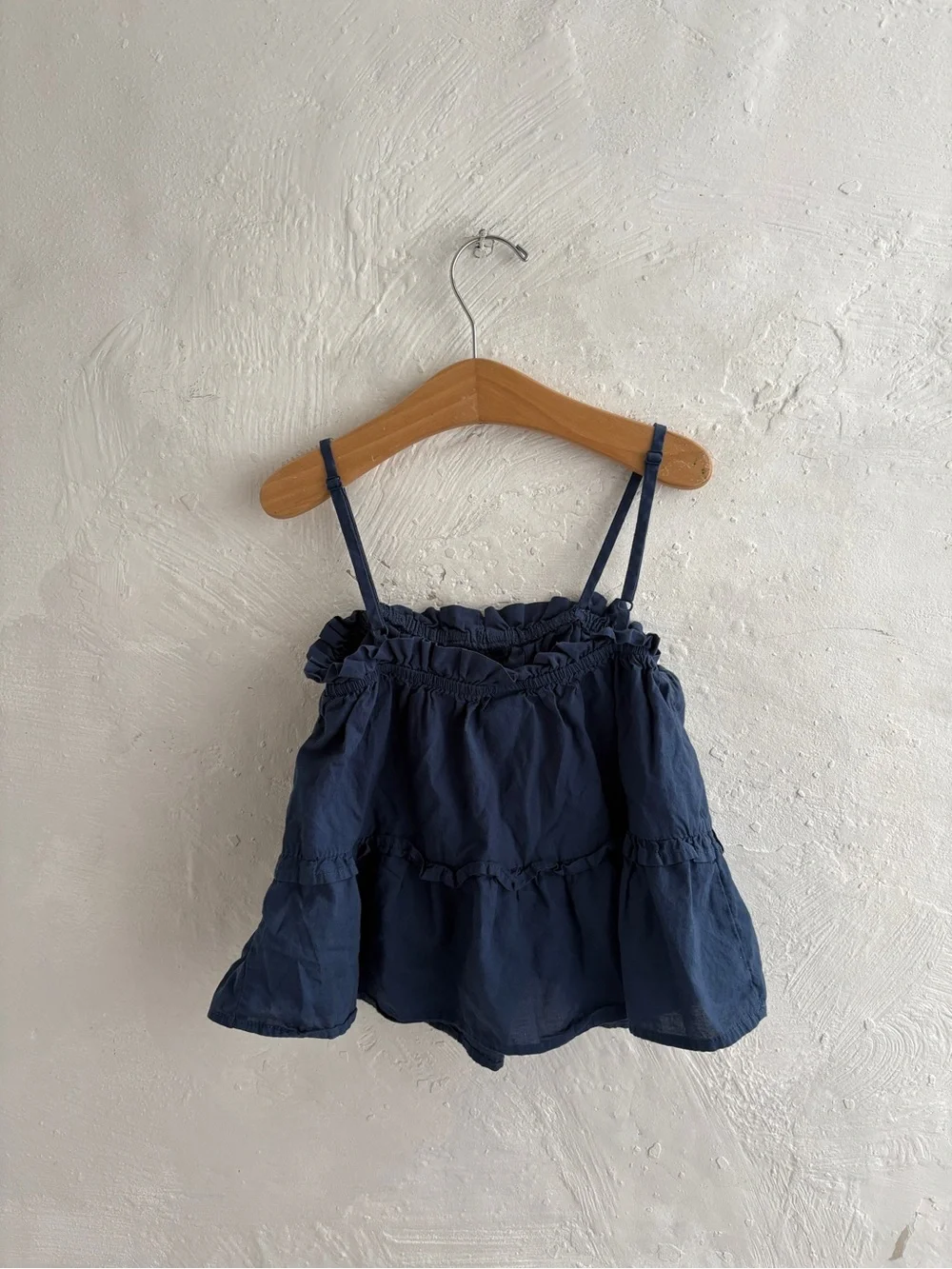 100% cotton navy cat & jack boho tank top